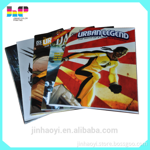 wholesale professional comic book printing service in China
